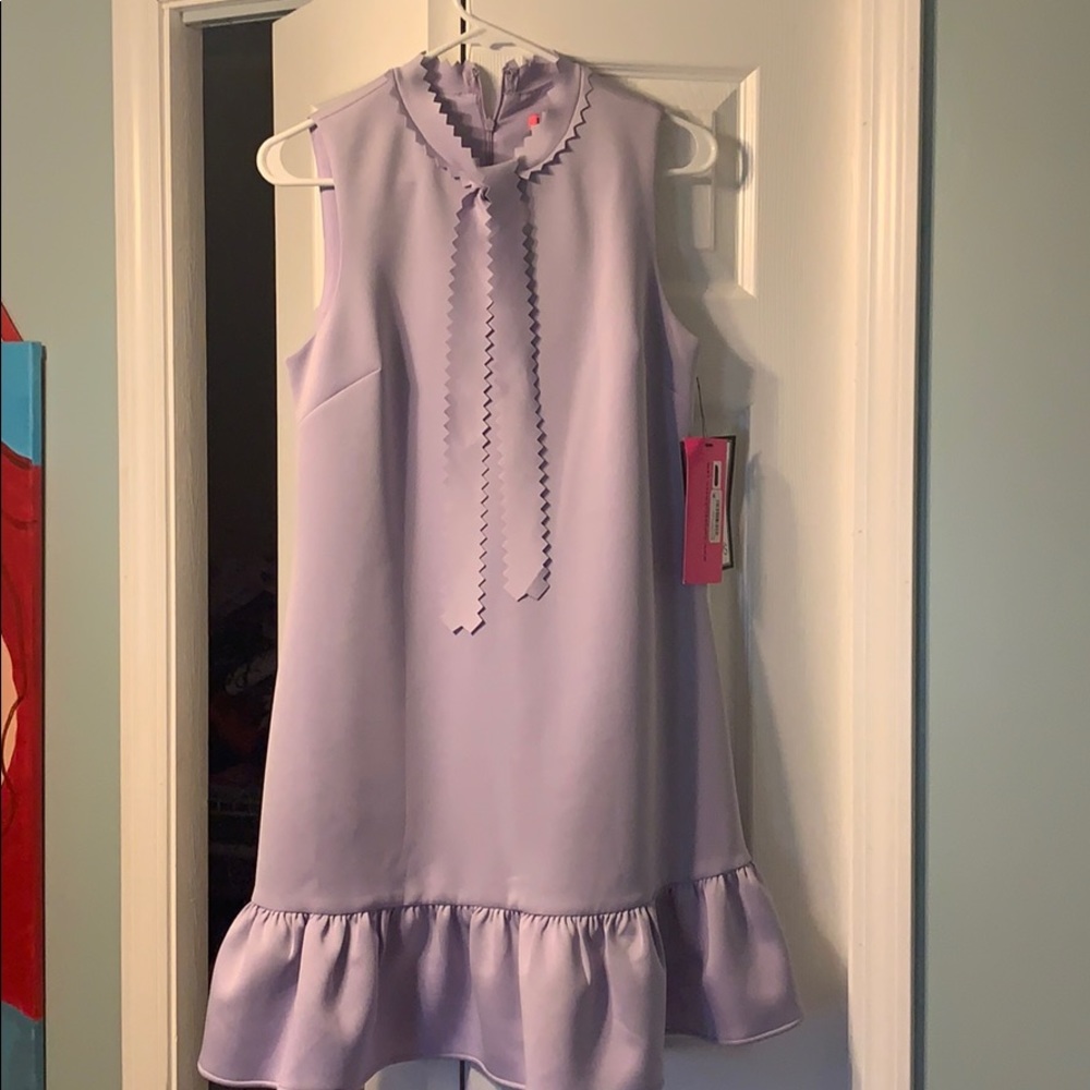 Betsy Johnson purple dress NEW never worn